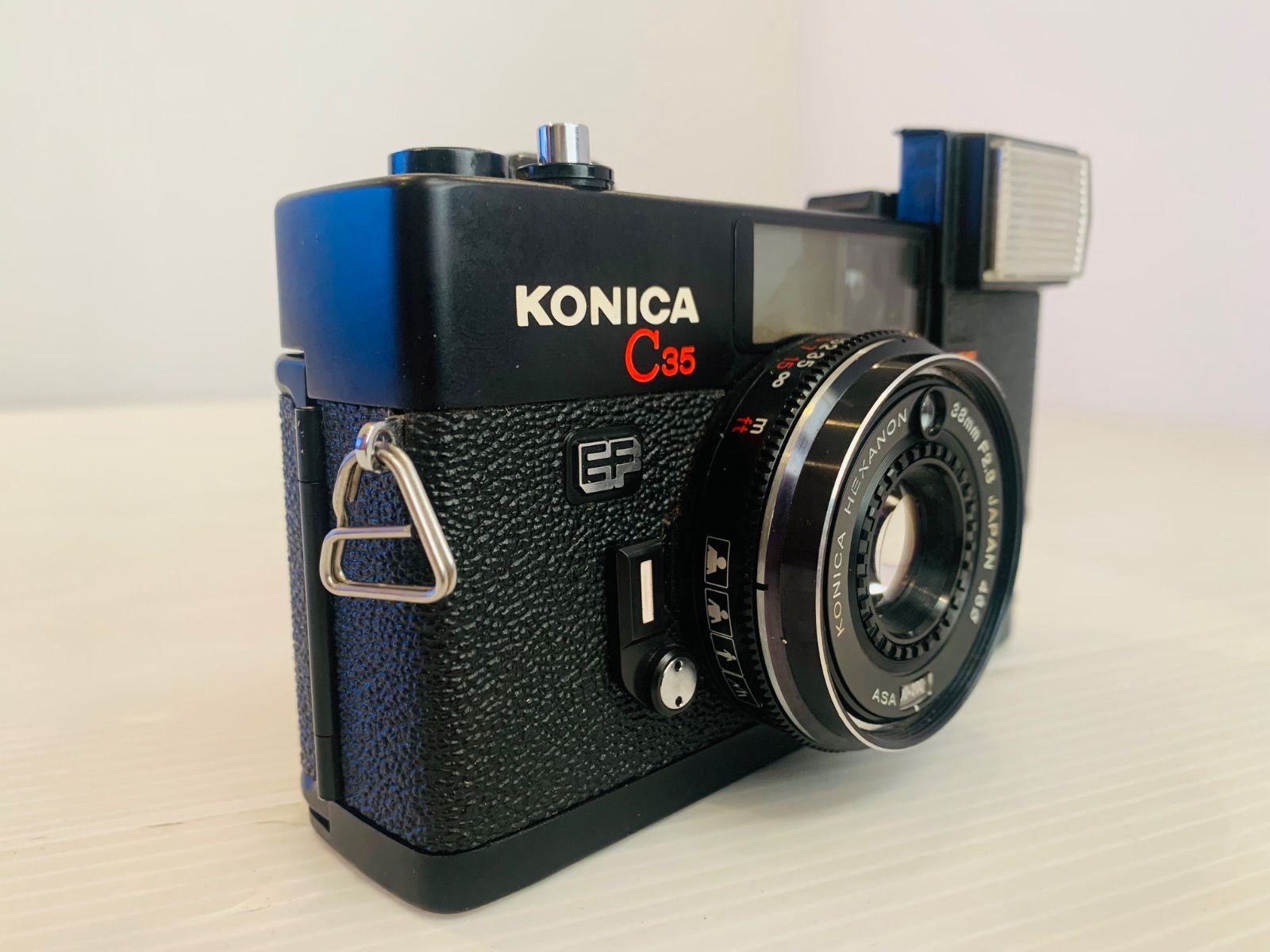 完動品】フィルムカメラ Konica C35 EF ピッカリコニカ - メルカリ