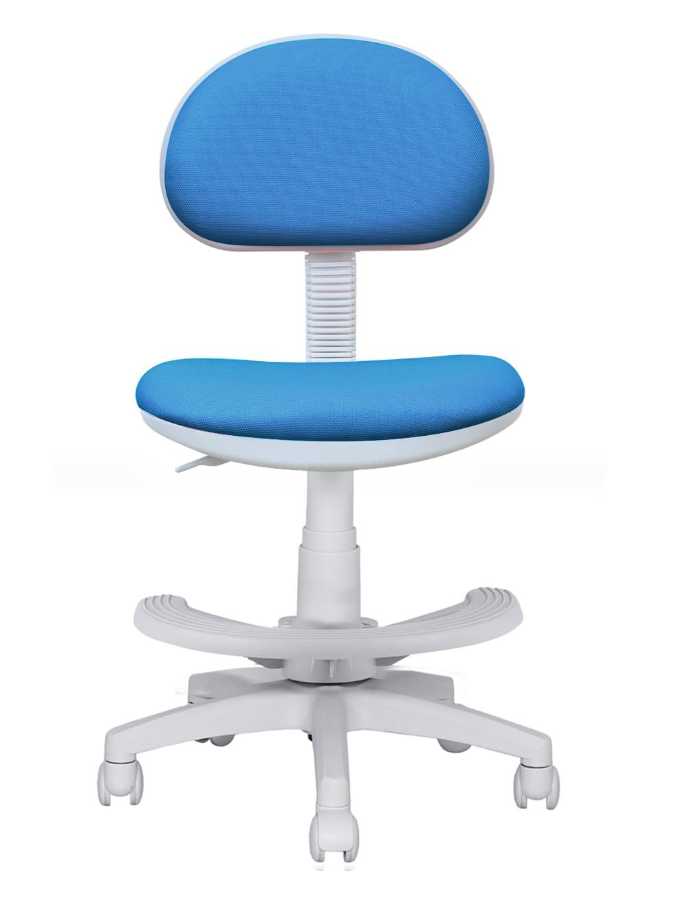 新品 関家具(Sekikagu) 学習チェア ファブリック ブルー ステップ