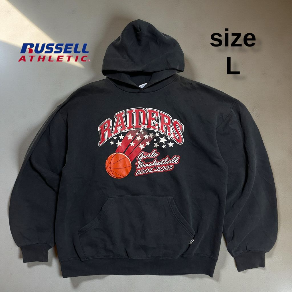 00s メキシコ製 ラッセルアスレティック カレッジロゴ スウェット