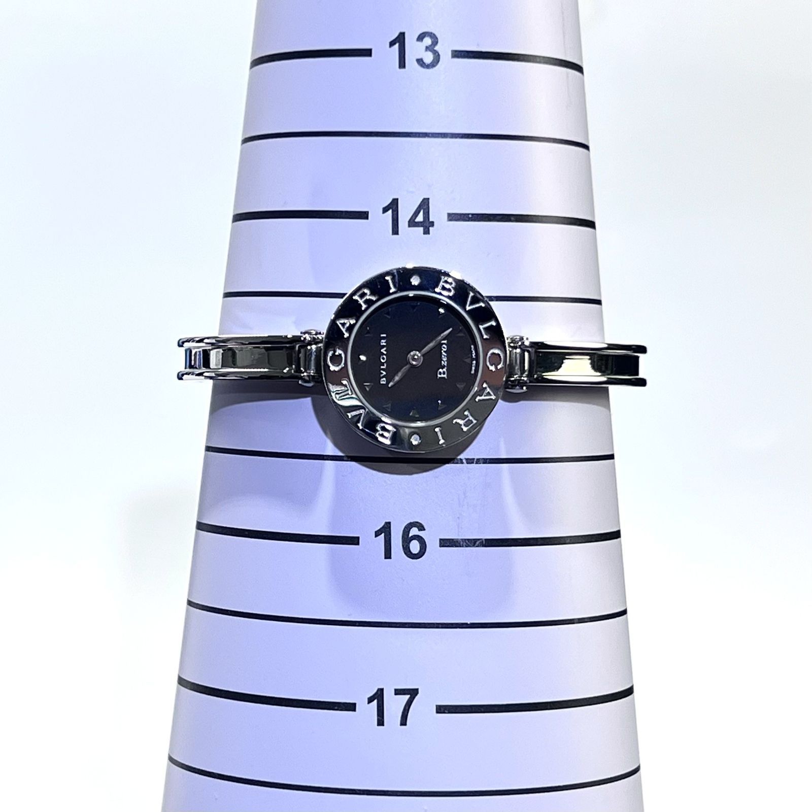 BVLGARI ブルガリ B.zero1 ビーゼロワン 黒文字盤 レディース クオーツ