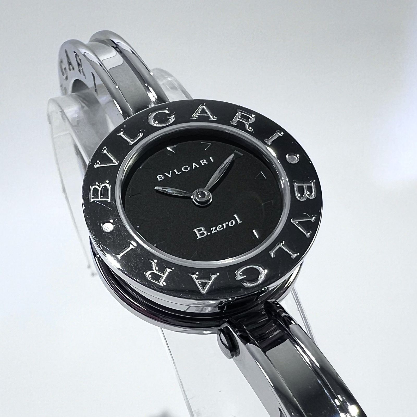 BVLGARI ブルガリ B.zero1 ビーゼロワン 黒文字盤 レディース クオーツ