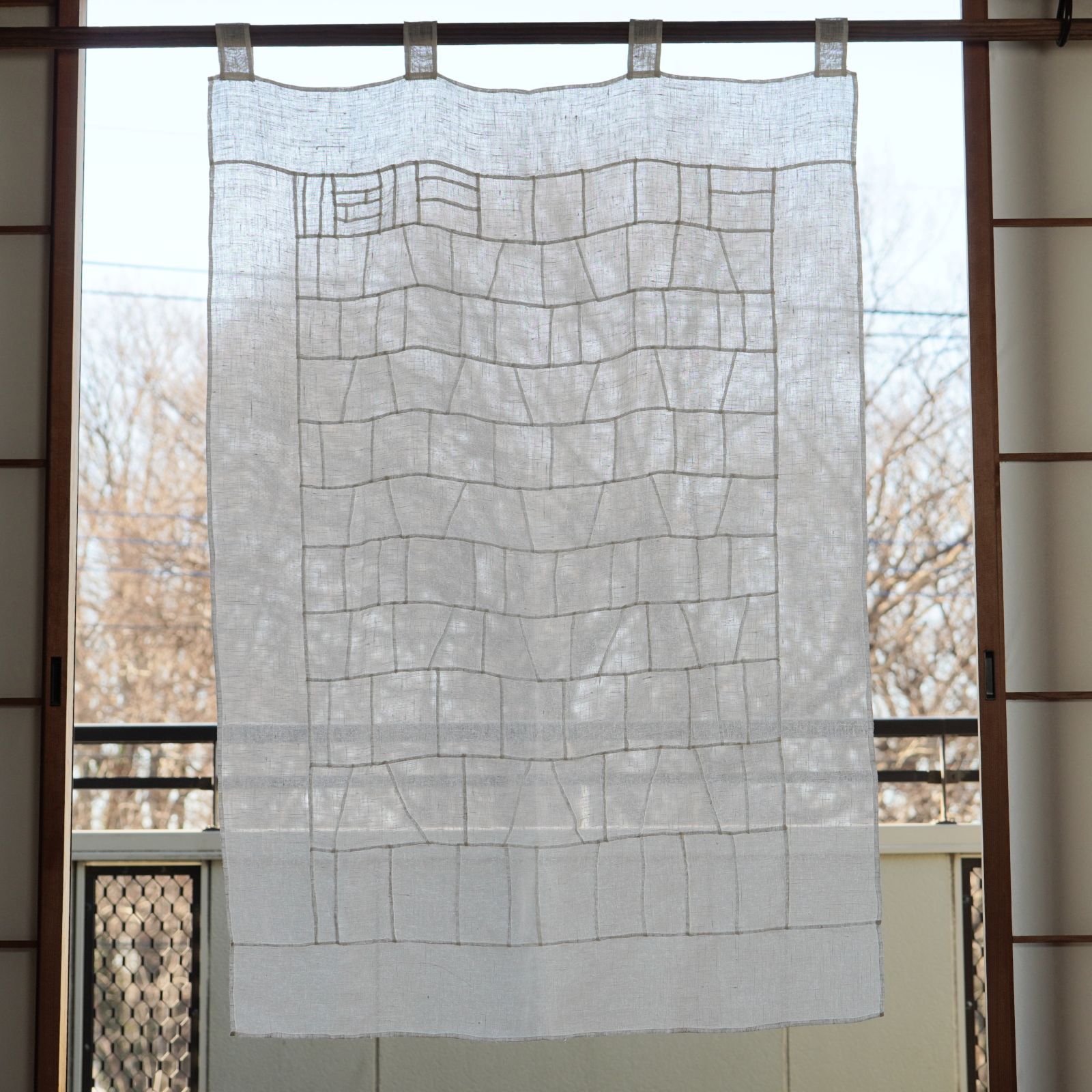 韓国麻 サンベの手縫いポジャギ チョガッポ 約83×116cm - メルカリ