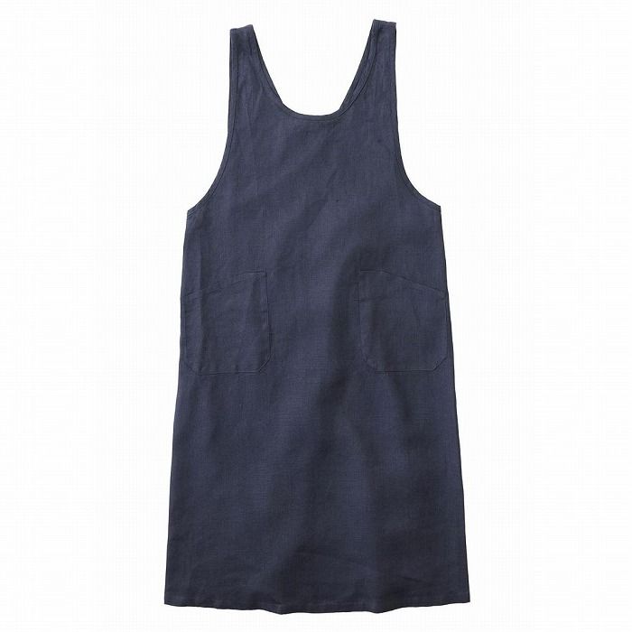 fog linen work 【リネンオーバーエプロン】マカダム 母の日