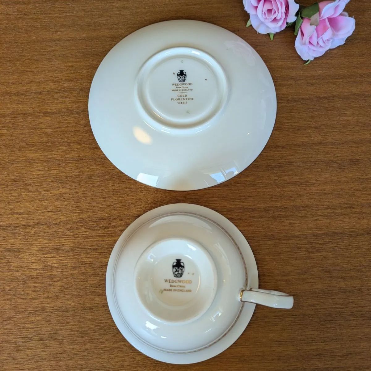 希少品ウェッジウッド フロレンティーン ゴールド5ピースセット
