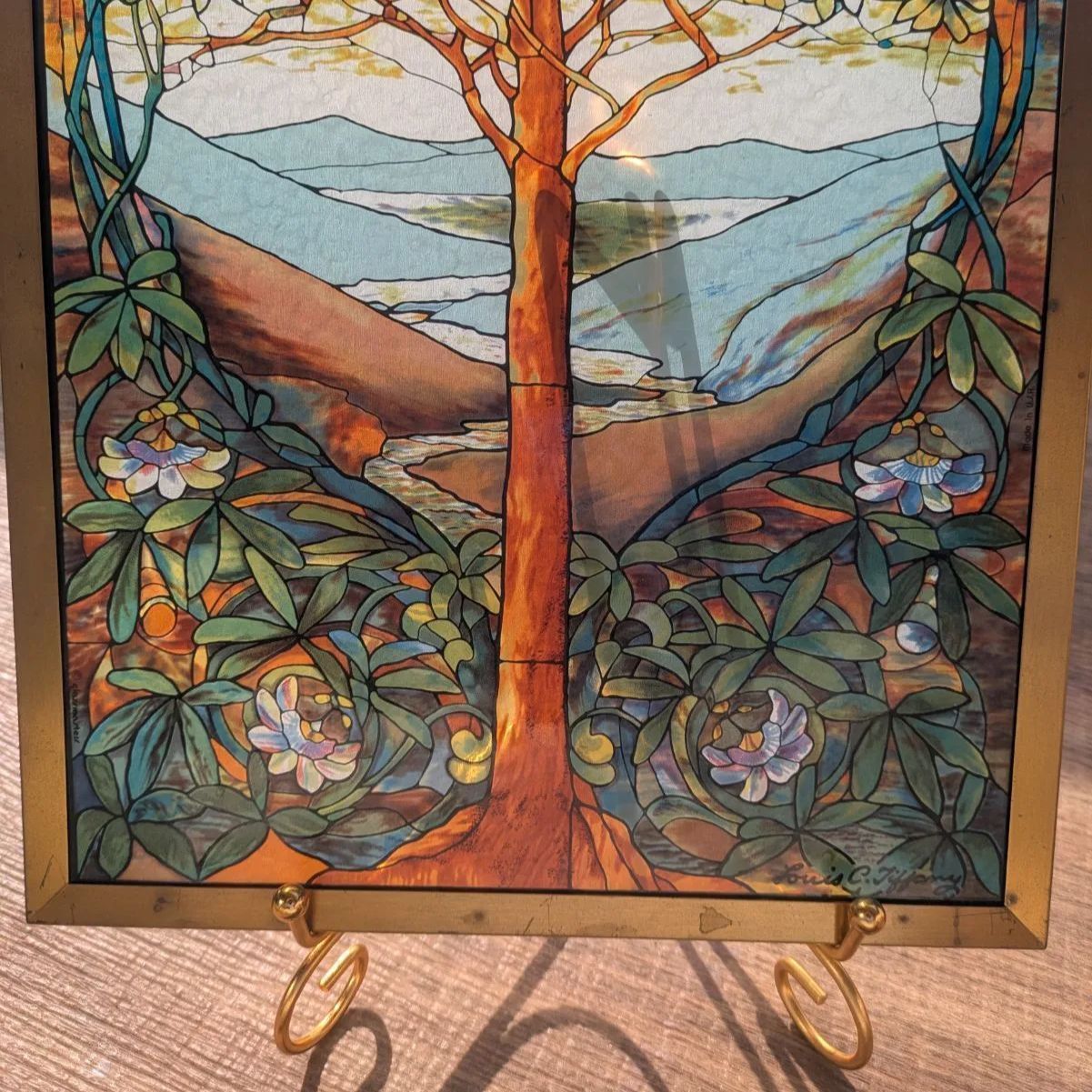 ルイス C ティファニー ステンドグラス 生命の樹 グラスマスターズ社
