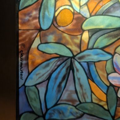 ルイス C ティファニー ステンドグラス 生命の樹 グラスマスターズ社