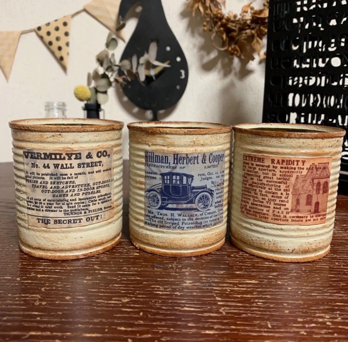 2/1 みかんかん様専用オーダーページ◇リメイク缶 2点 - メルカリ