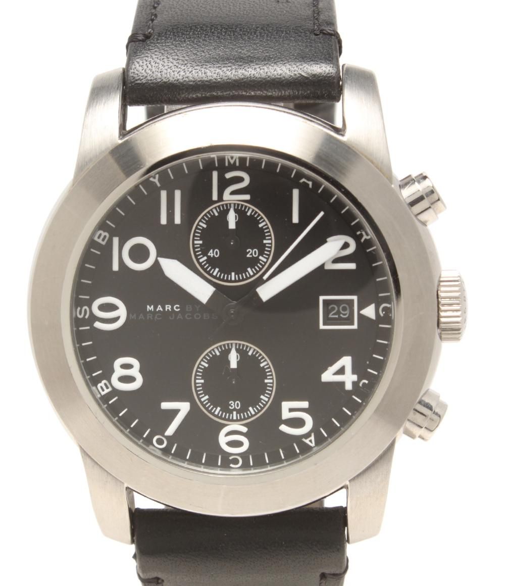 マークバイマークジェイコブス 腕時計 ラリー MBM5033 クオーツ ブラック メンズ MARC BY MARC JACOBS