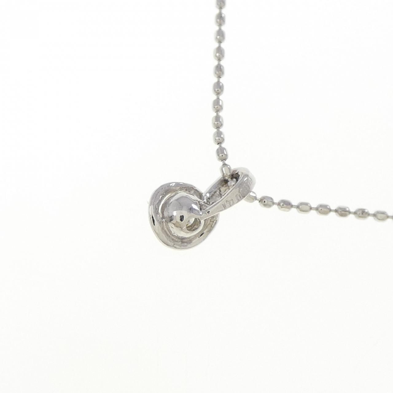 PT900/PT850 ダイヤモンド ネックレス 0.1CT - メルカリ