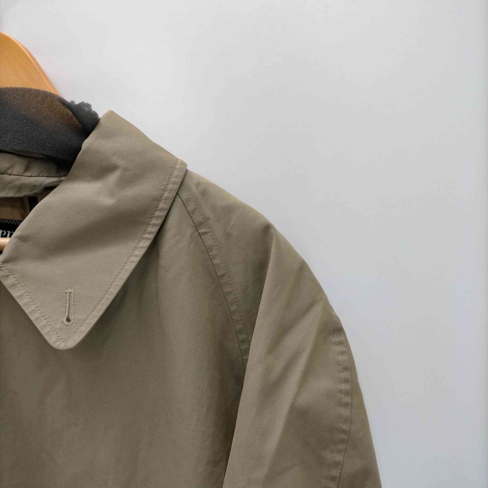 丸善バーバリーburberryステンカラー/バルマカーンmaruzen バーバリーズ BURBERRYS 80S 英国製 MARUZEN 丸善別注 裏地ノバ