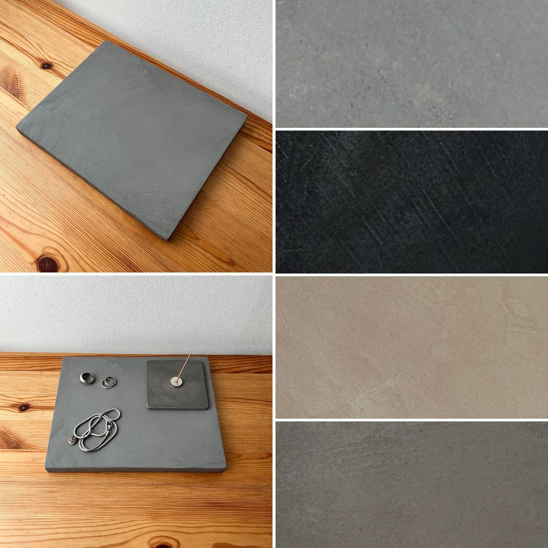 W30×D21cm】モールテックス ディスプレイプレート｜コンクリート