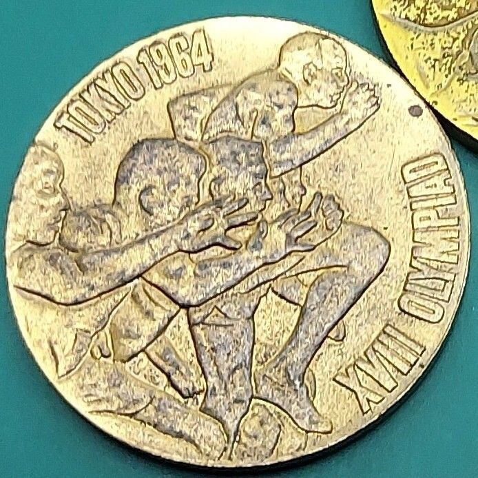 東京オリンピック 1964 記念メダル おまとめ2点 銅 丹銅 亀倉雄策