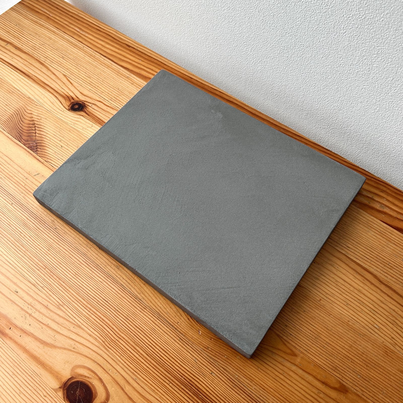 モールテックスプレート　360×240 W30×D21cm】モールテックス ディスプレイプレート｜コンクリート