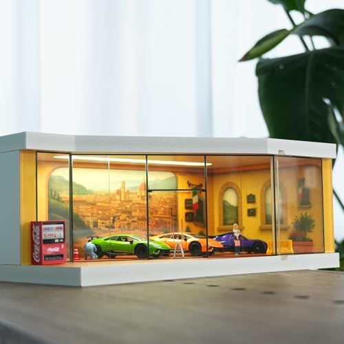 トミカ ガレージ ホットウィール用ディスプレイケース、ジオラマ 1/64