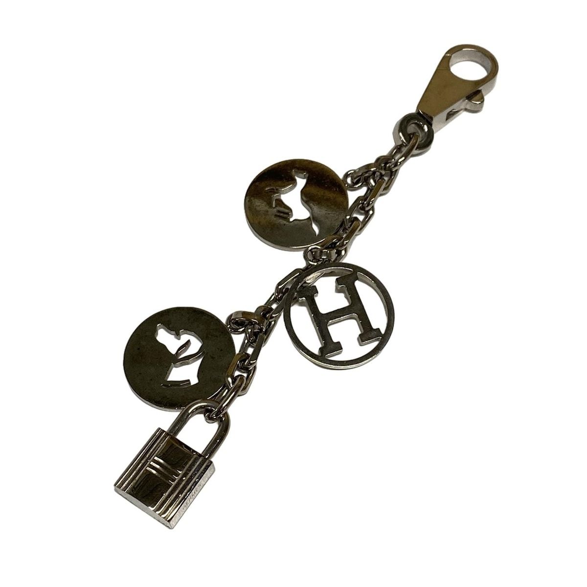 HERMES(エルメス) キーホルダー(チャーム) アミュレット4 シルバー