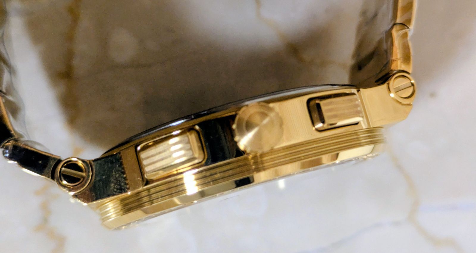 新品 VERSACE ヴェルサーチェ GRECA LOGO CHRONO グレカロゴ クロノ