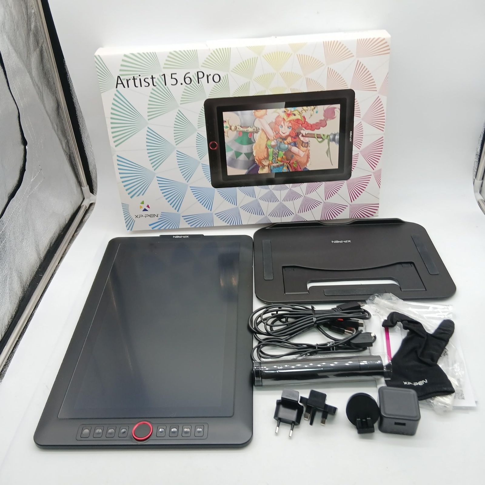 No.4912 XPPen 液タブ 傾き検知 筆圧8192レベル 色域88%NTSC 15.6