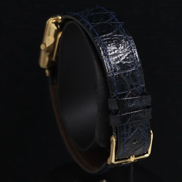 保/箱付 テクノス 391 104 QZ 黒文字盤 石付 メンズ/レディース腕時計