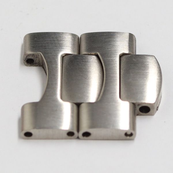 良品 オメガ シーマスター ポラリス 純正コマ 2コマ 17mm用 シルバー