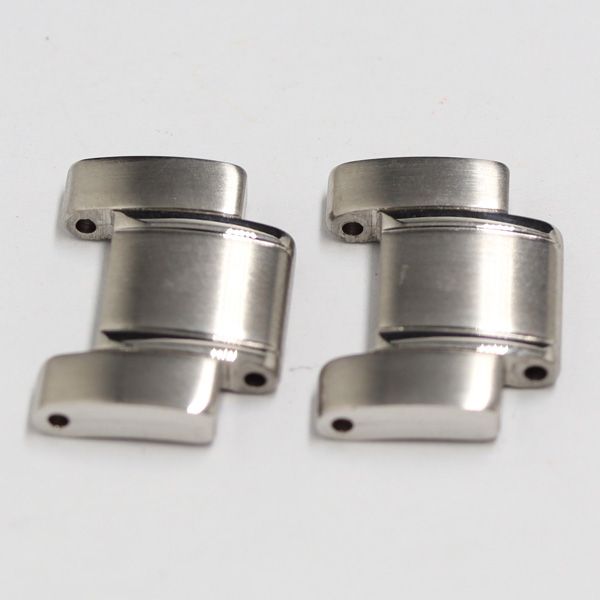 良品 セイコー 8T63-00D0 純正コマ 2コマ 18mm用 シルバー メンズ