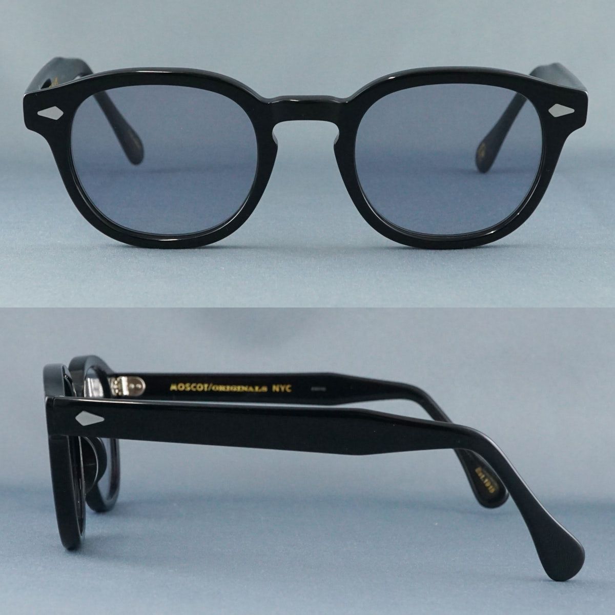 眼鏡 MOSCOT LEMTOSH USED品 度無しレンズ 49サイズ ウェリントン 