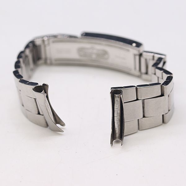 ロレックス 7835 357 7635 純正ベルト ステンレス シルバーカラー 19mm