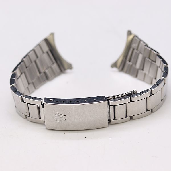 ロレックス 7835 357 7635 純正ベルト ステンレス シルバーカラー 19mm