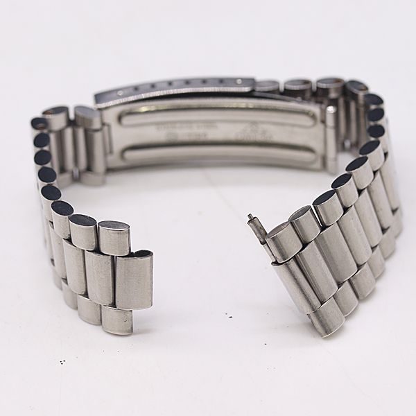 オメガ 1125 30 純正ベルト ステンレス シルバーカラー 20mm用 メンズ