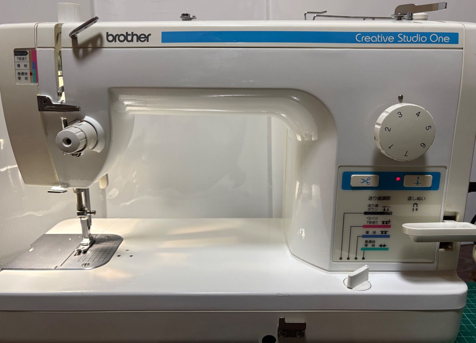 brotherブラザー職業用ミシンTA637 Creative Studio One整備良品② 