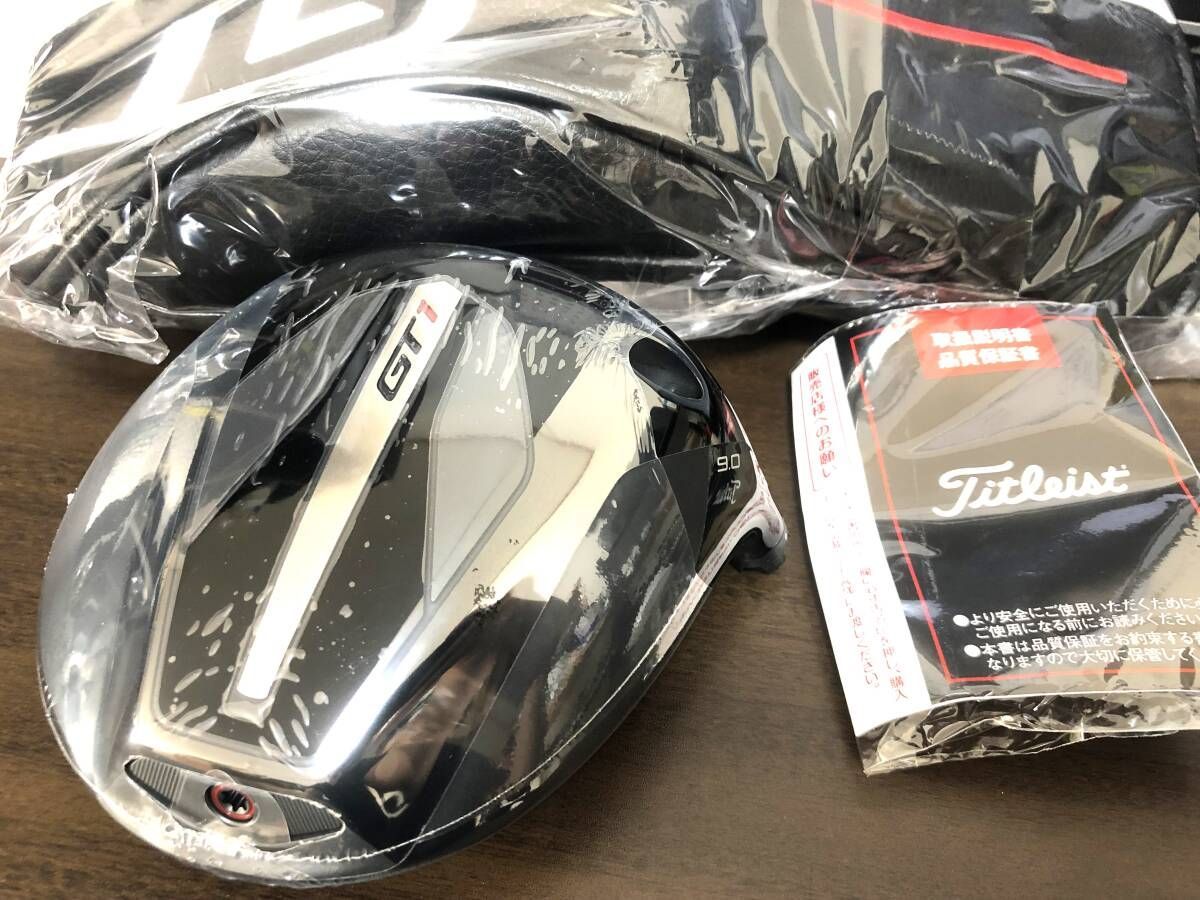 新品 タイトリスト GT1 9.0° ドライバー ヘッド 単体 HC/レンチ/保証