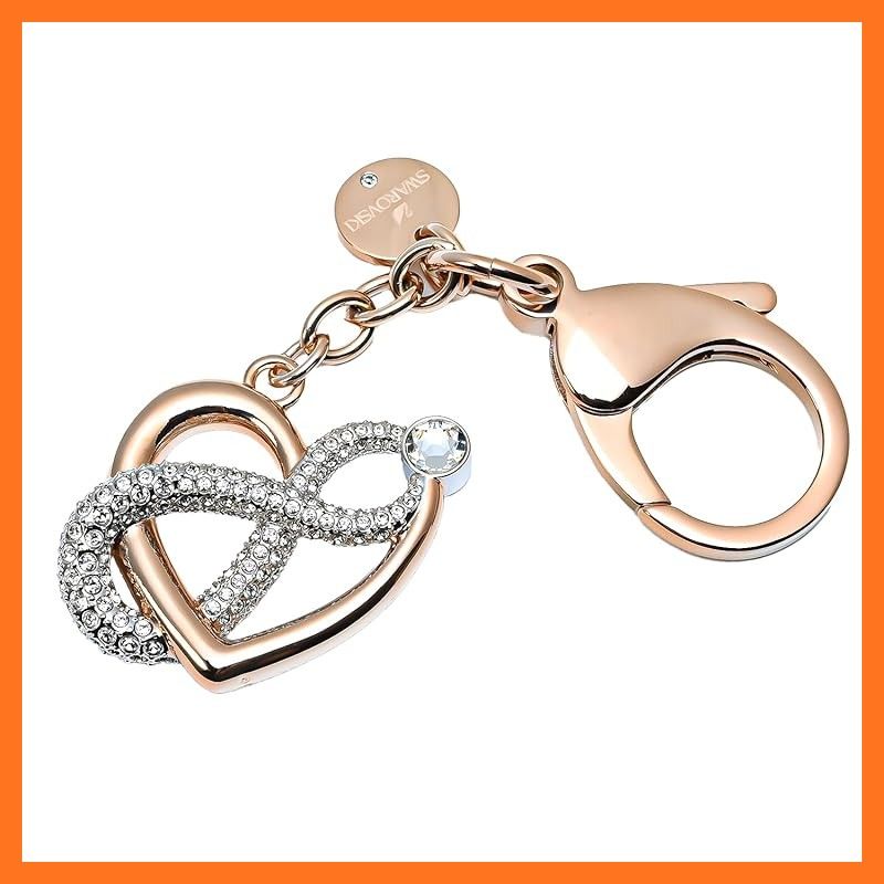 新品】 スワロフスキー キーリング キーホルダー インフィニティ