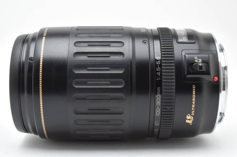 実用品】Canon キャノン EF 100-300mm 4.5-5.6 USM AFレンズ #4039-9