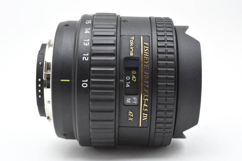 実用品】Tokina トキナー FISHEYE AT-X 10-17mm 3.5-4.5 DX ニコン用