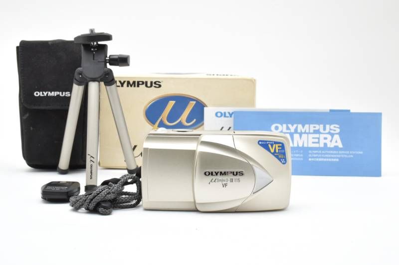 ジャンク 箱あり 美品】Olympus オリンパス μ[mju:]-II 115VF