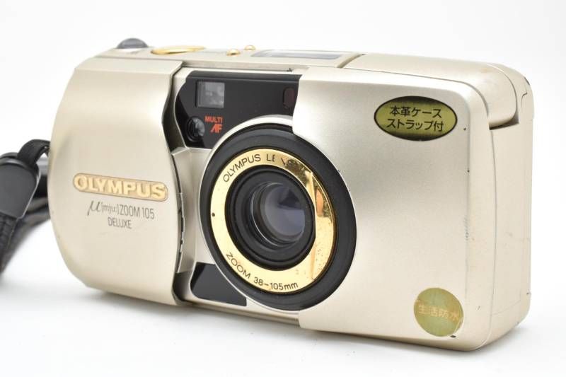 実用光学美品】Olympus オリンパス μ[mju:] ZOOM 105 DELUXE