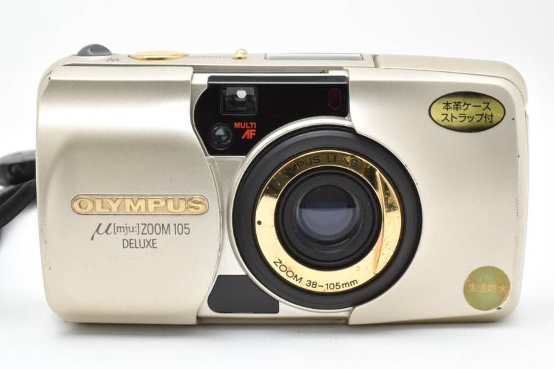 実用光学美品】Olympus オリンパス μ[mju:] ZOOM 105 DELUXE