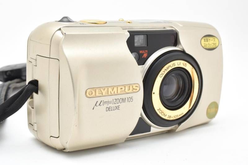 実用光学美品】Olympus オリンパス μ[mju:] ZOOM 105 DELUXE