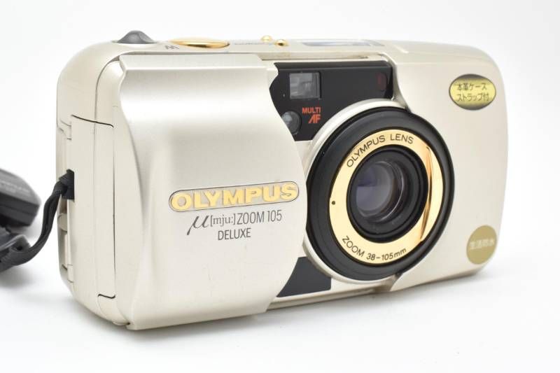 実用光学美品】Olympus オリンパス μ[mju:] ZOOM 105 DELUXE