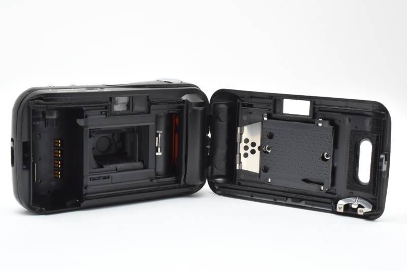 ジャンク】Olympus オリンパス μ[mju:] 初代 黒 ブラック コンパクト