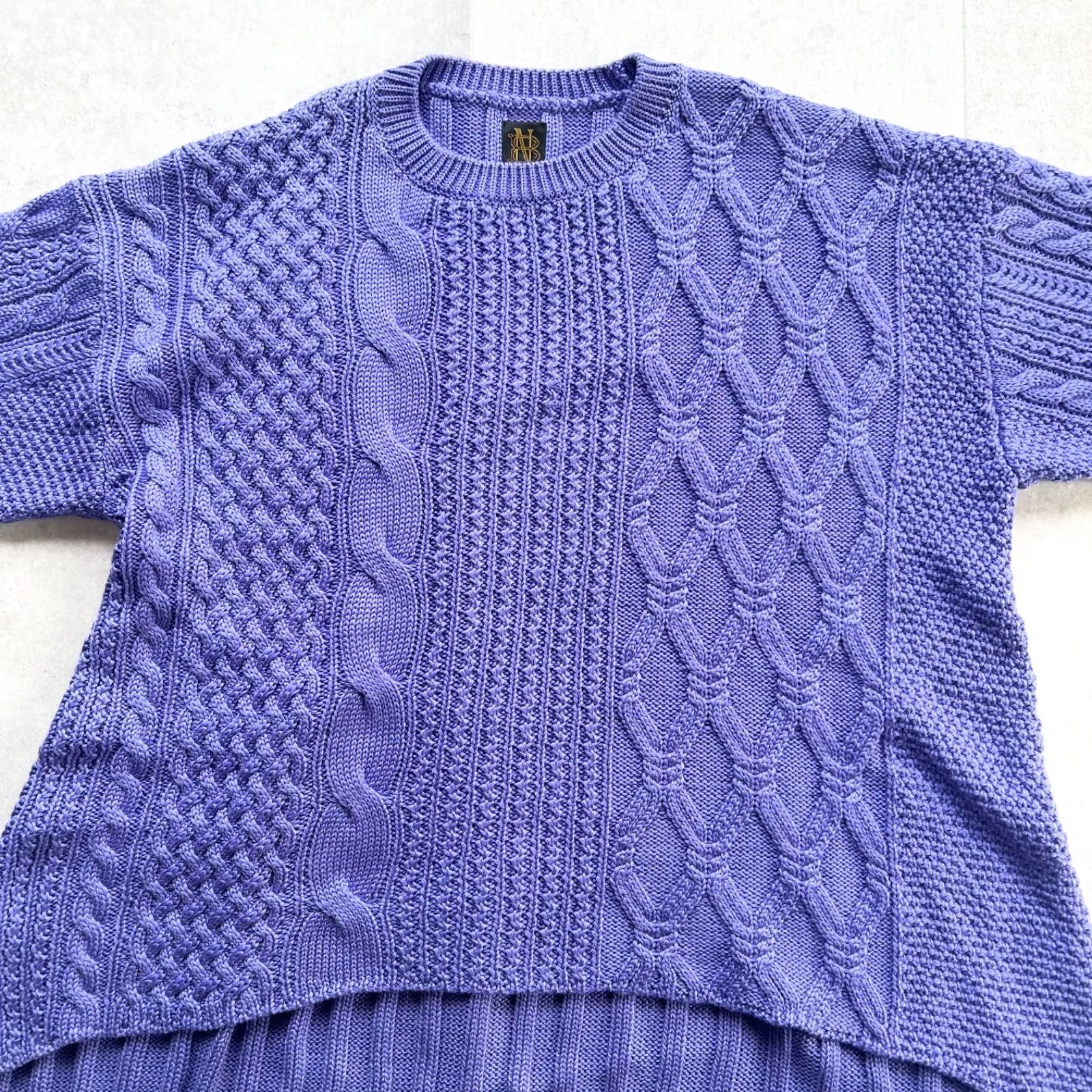 美品 バトナー BATONER ユナイテッドアローズ別注 ケーブルニット