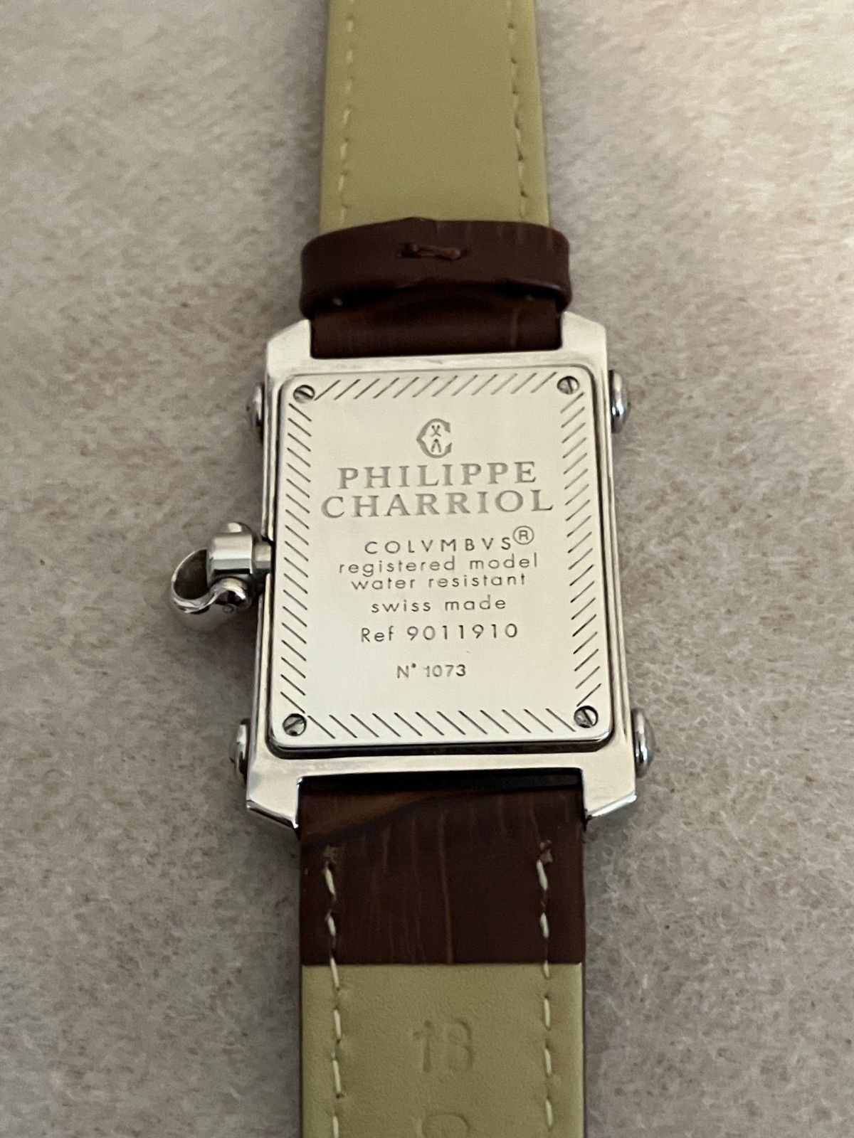 稼働☆ PHILIPPE CHARRIOL コロンブス QZ腕時計 電池新品 - メルカリ