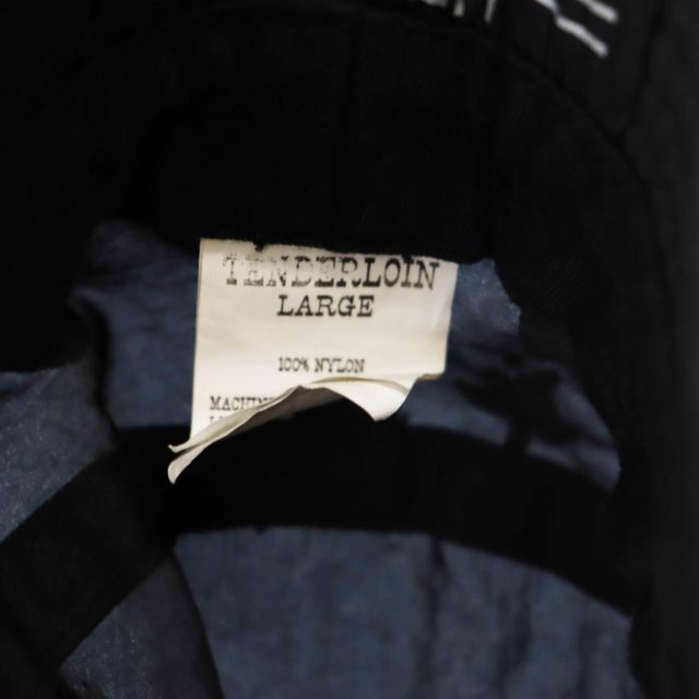 テンダーロイン TENDERLOIN 21SS NYLON BUCKET HAT ロゴ プリント
