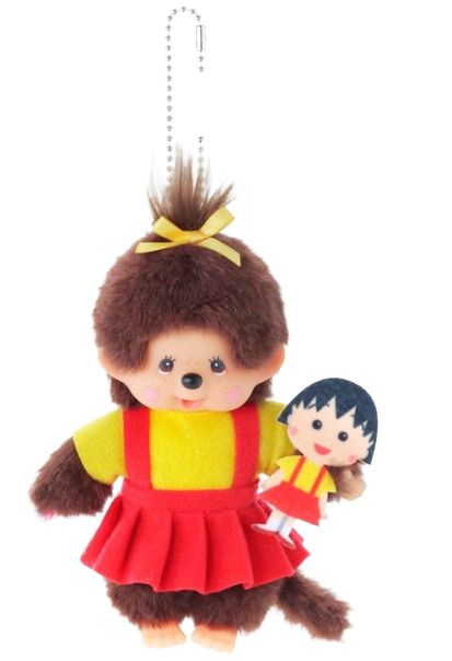 セット商品】モンチッチ×ちびまる子ちゃん モンチッチ S キーチェーン