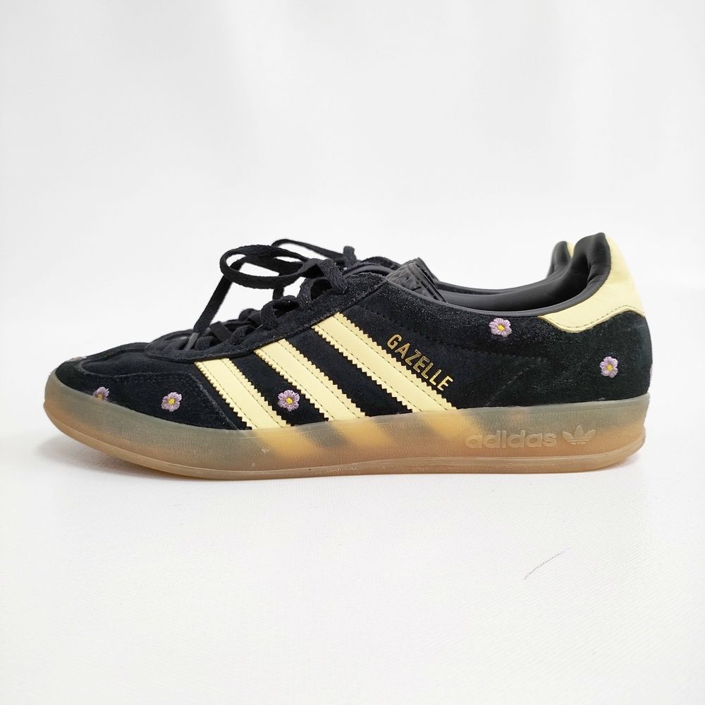 adidas GAZELLE INDOOR W niz92 IF4490 フラワー刺繍 24.5cm 定価16500
