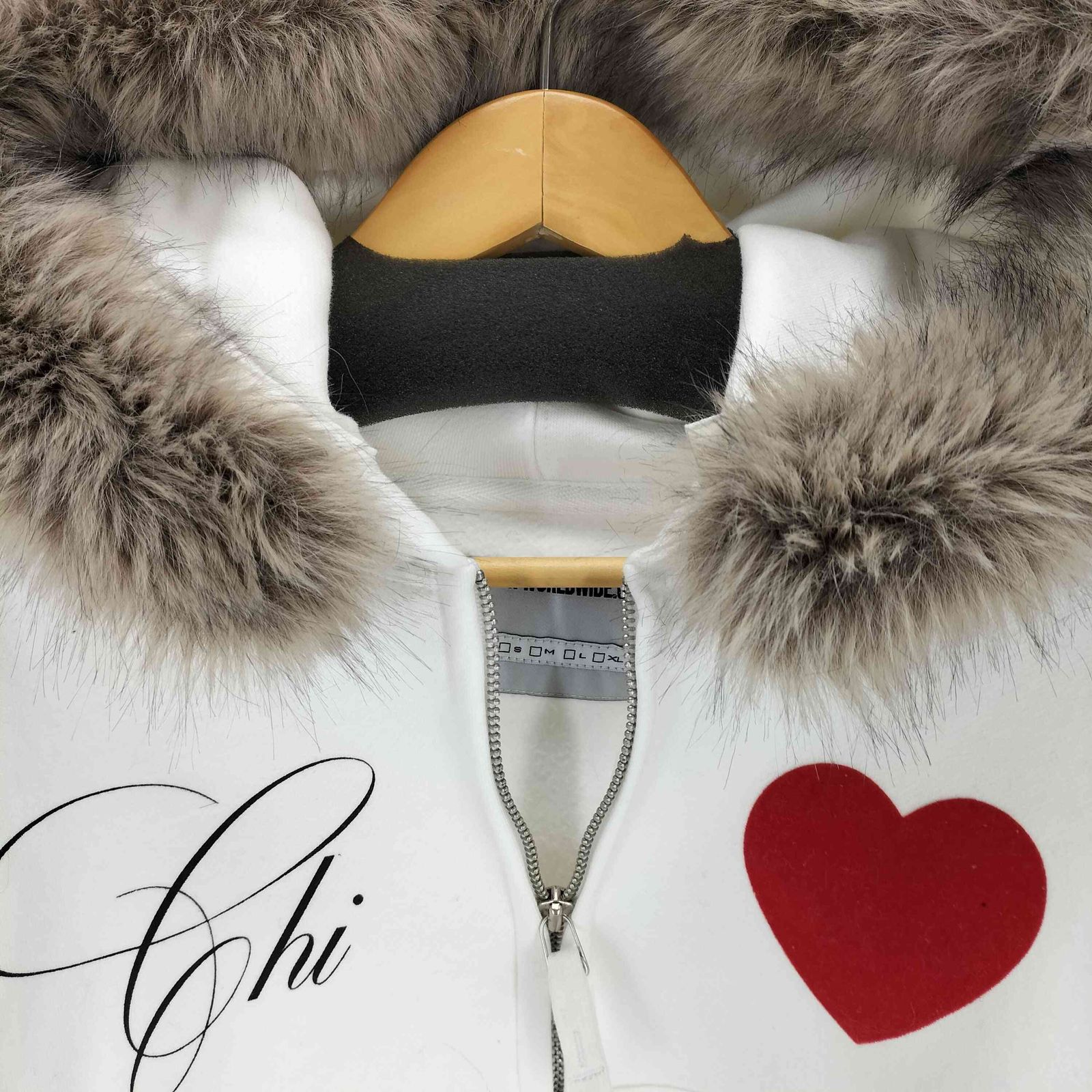 スカルプター SCULPTOR Fur Trimming Hooded Zip-Up レディース import