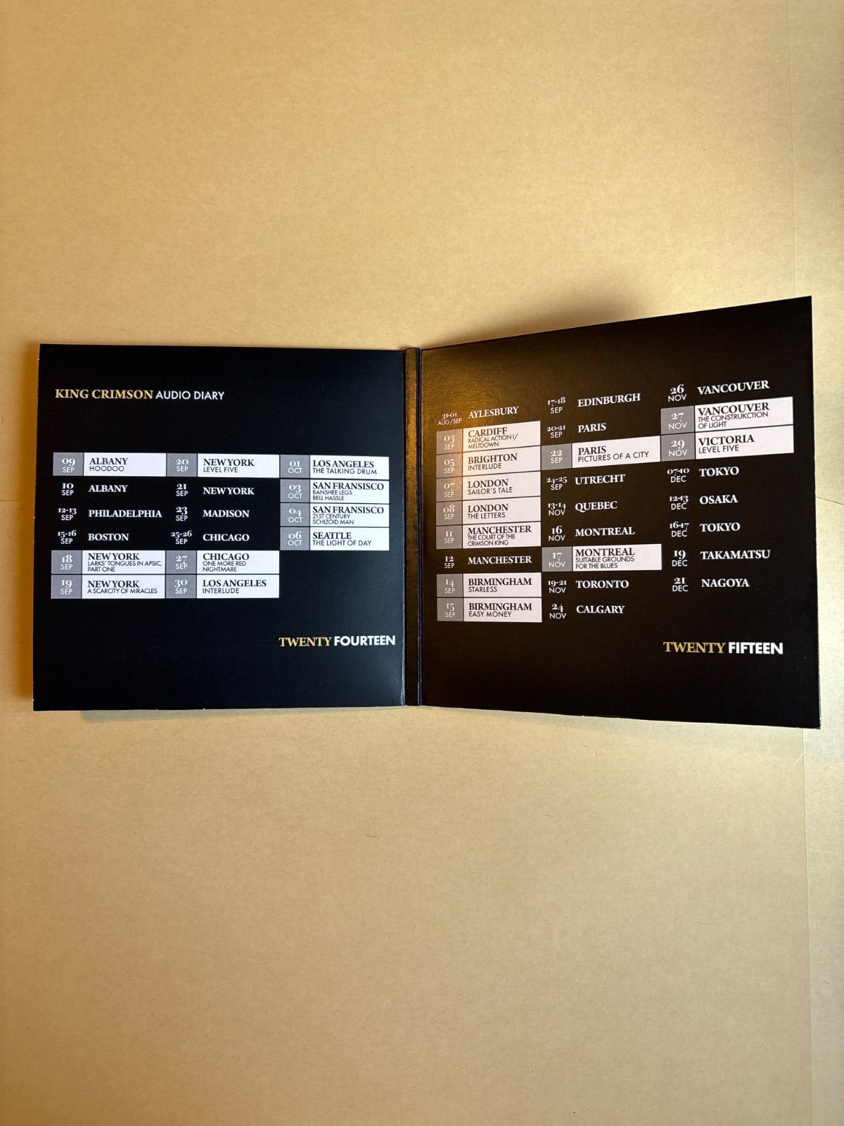 Audio Diary 2014-2018 King Crimson 輸入盤 - メルカリ