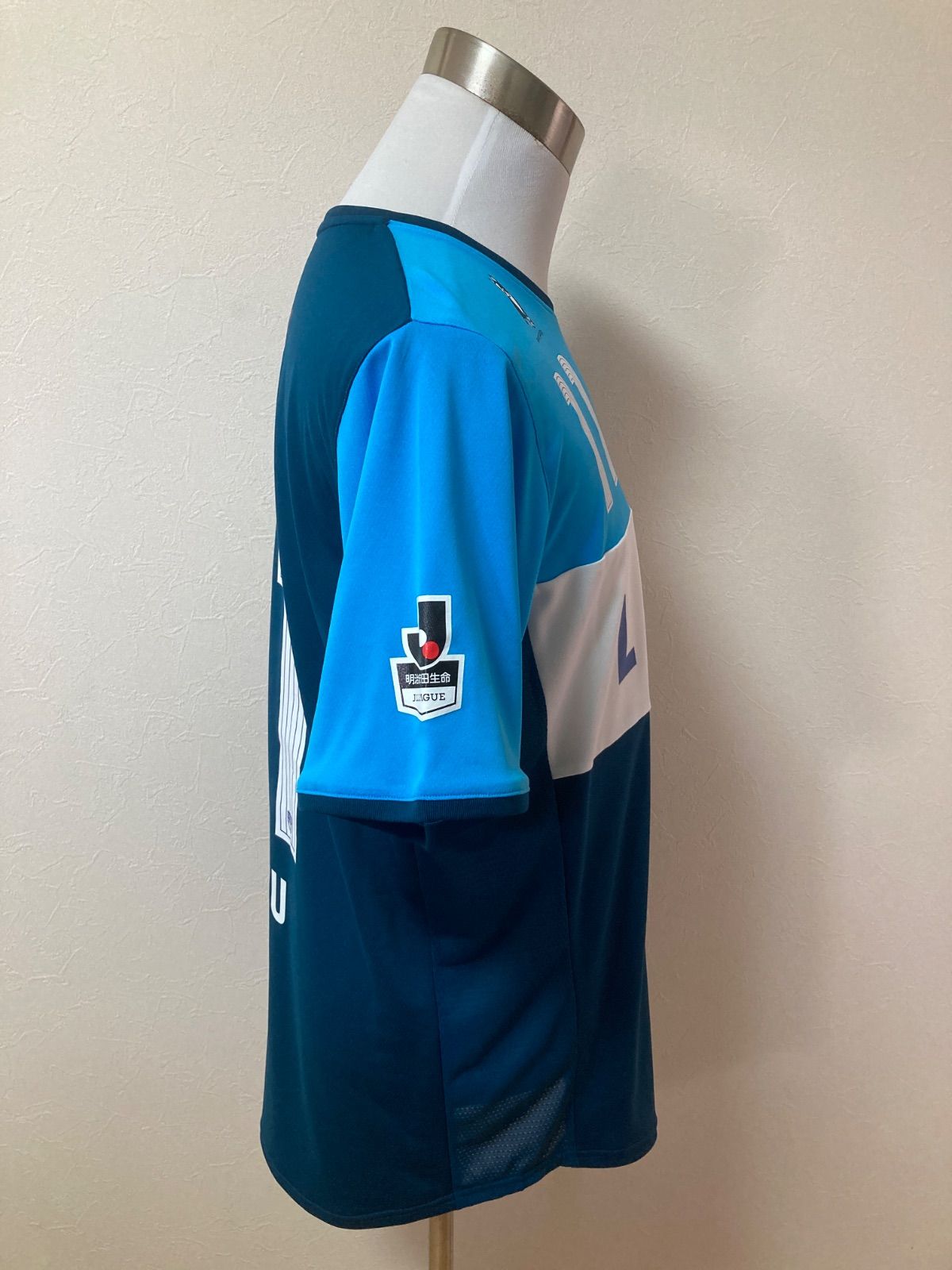 soccerjunky】2015横浜FCレプリカユニフォーム(H)【11三浦知良サイン入