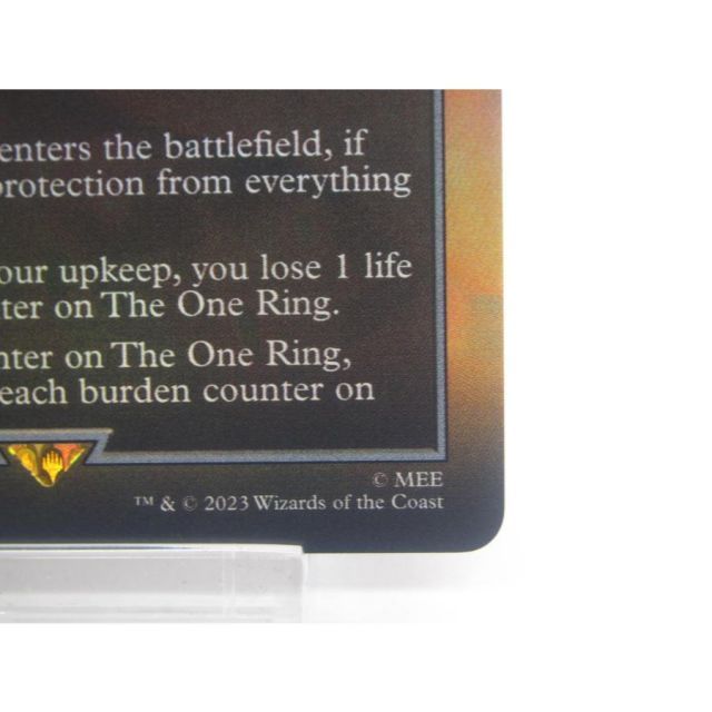 MTG The One Ring / 一つの指輪 Foil (451) ボーダーレス #UX2583