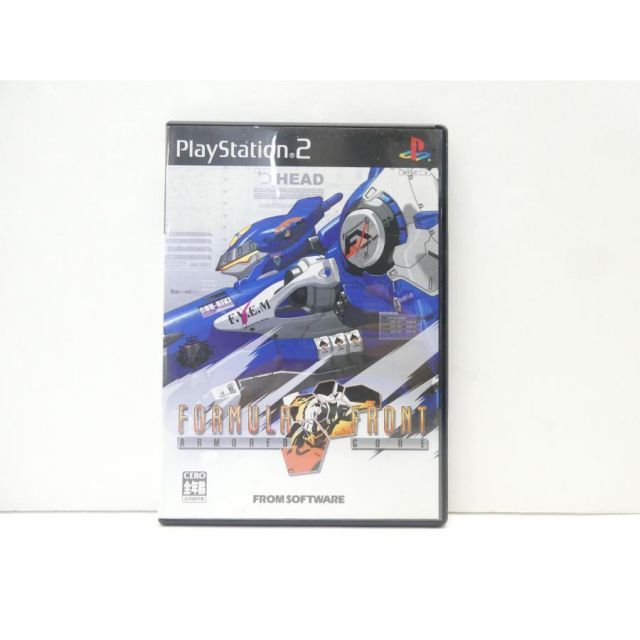 PlayStation 2 PS2 アーマード・コア フォーミュラフロント レトロ ゲームソフト WE2826