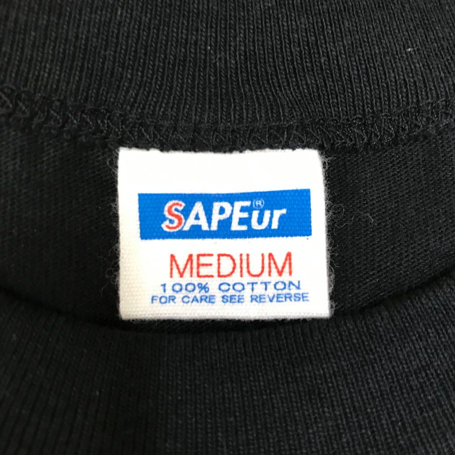 SAPEur × ビックリマン サタンマリア ロンT サプール 長袖Tシャツ